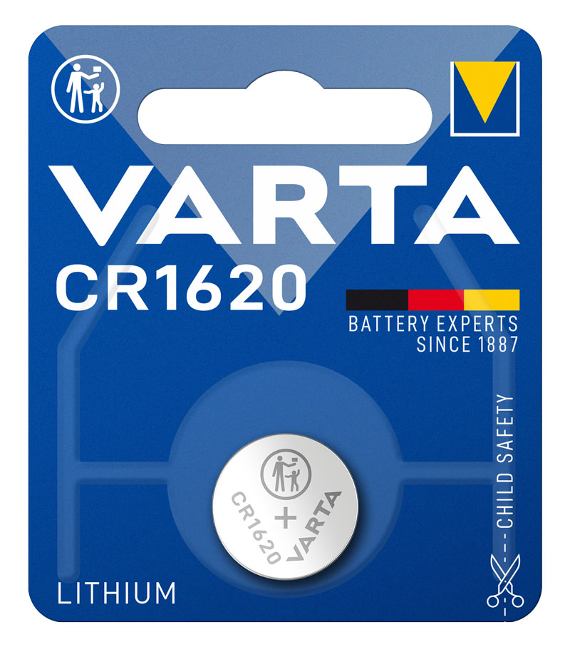 Varta 1620 lithium knoopcel