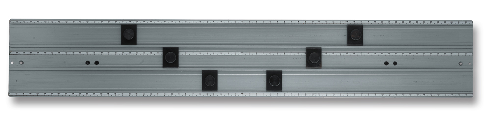 Sjablonenrail drieregelig Gravograph