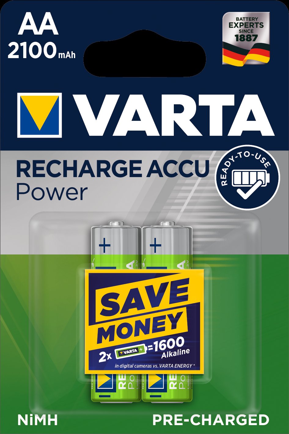 Varta 56706 batterij accu