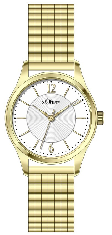 s.Oliver Metal strap yellow SO-3192-MQ