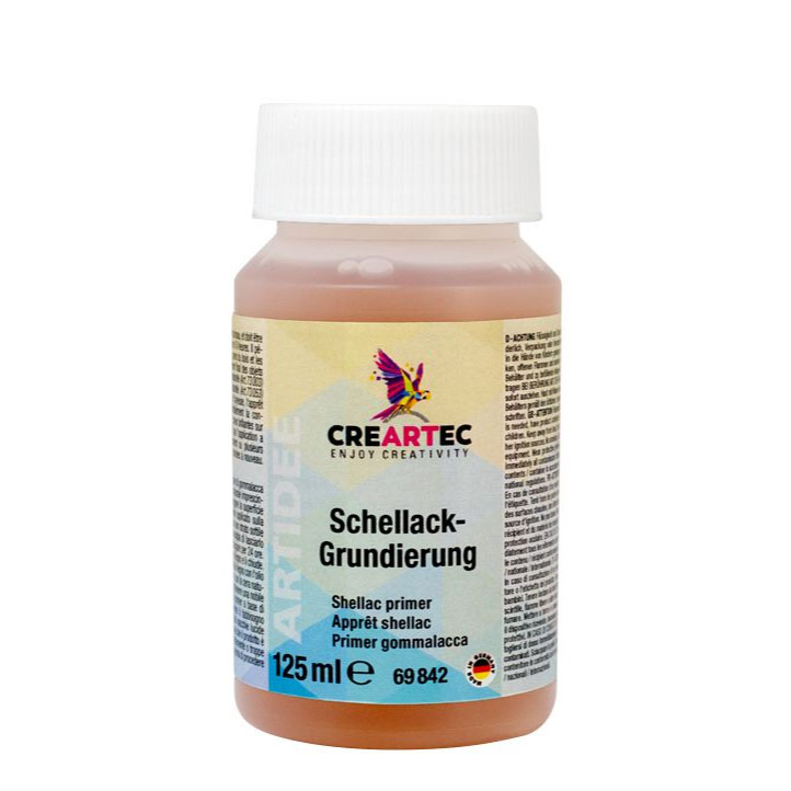 Schellak primer 125ml - oppervlaktebescherming van hout