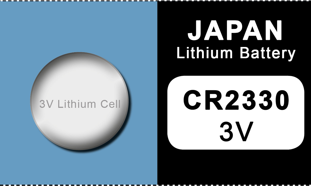 Japan 2330 lithium knoopcel