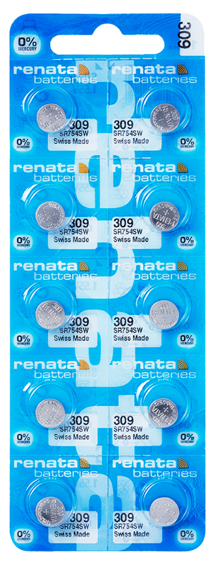 Renata 309 knoopcel multipack