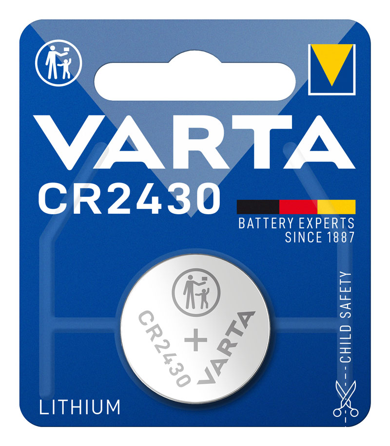 Varta 2430 lithium knoopcel