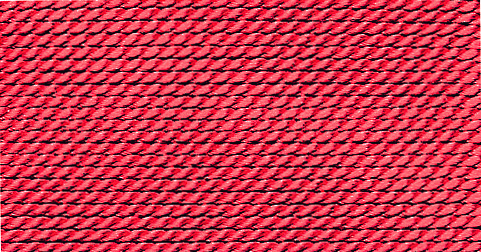 parelzijde polyamide koraalrood nr. 10 -0,90mm - 2m / 1 naald