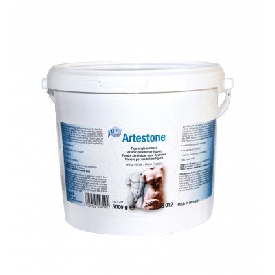 Artestone figuurgietmassa wit 5000gr.