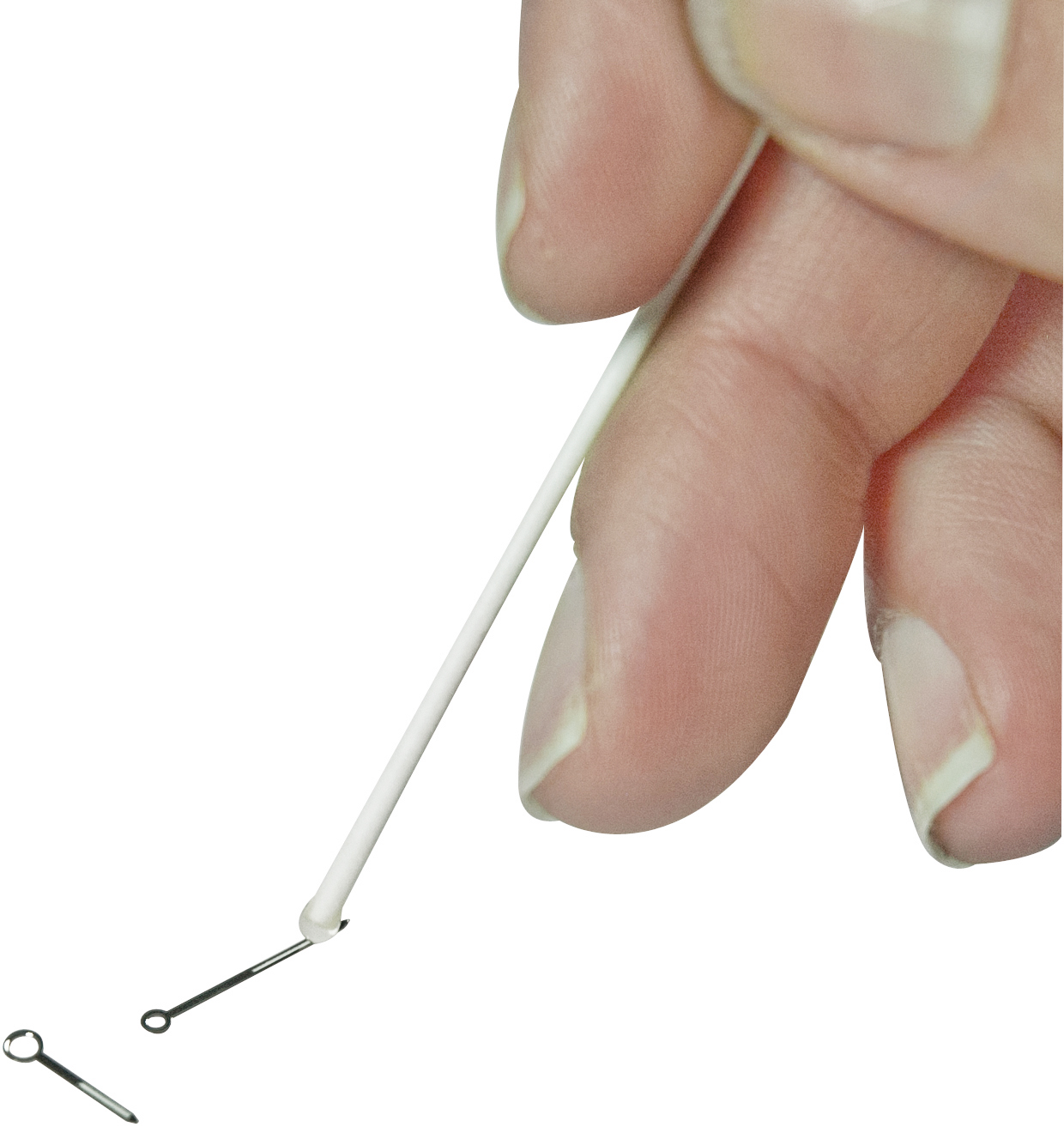 Cleaning swabs adhesive