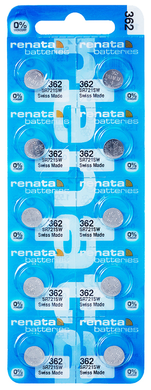 Renata 362 knoopcel multipack