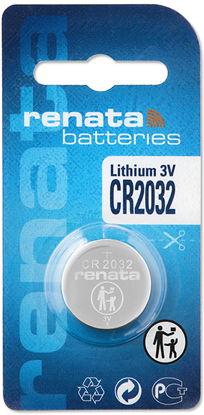 Renata 2032 Lithium Knoopcel