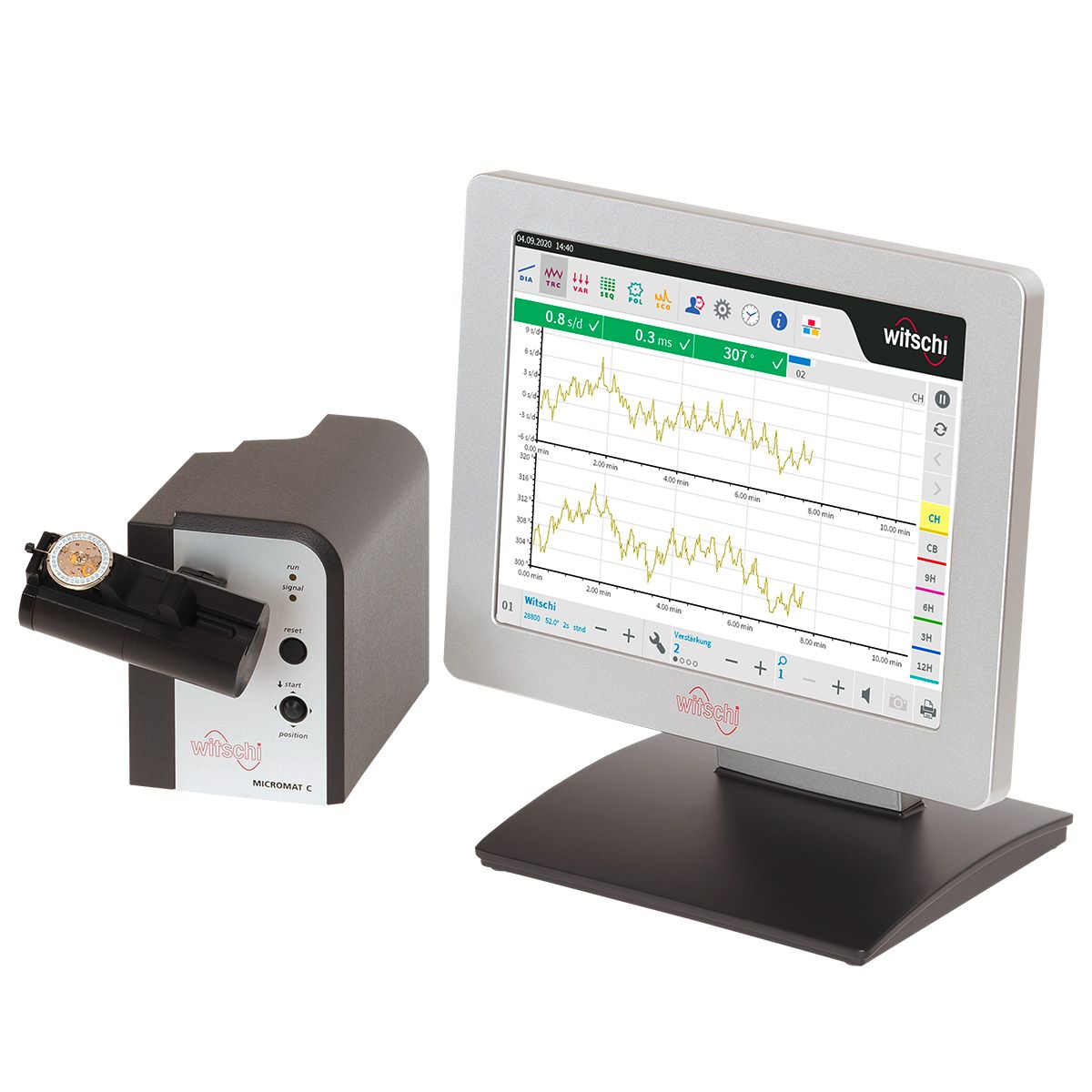 Chronoscoop X1 Witschi met Micromat C (automaat)