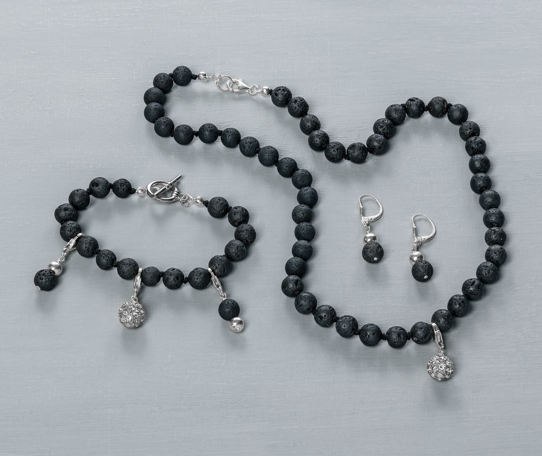 Sieraden Set Lava, zelf maken