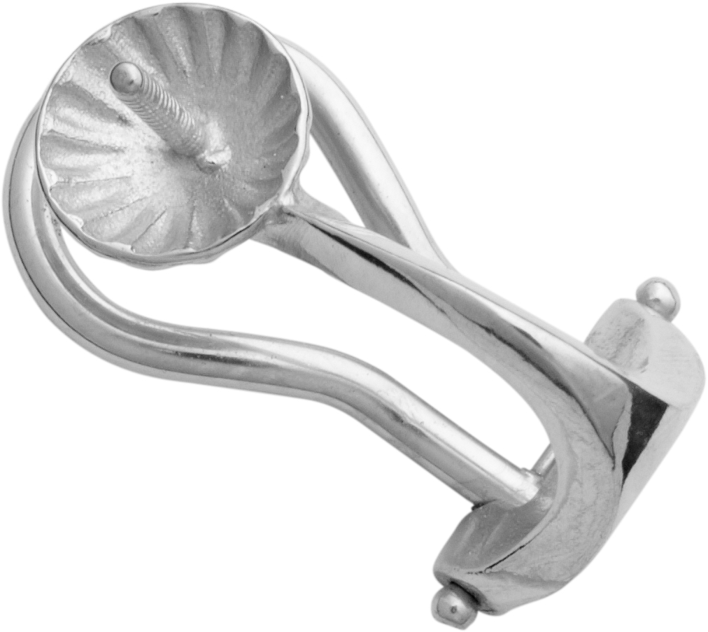 oorclip-mechaniek goud 585/-wg met parelschotel Ø 6,00mm