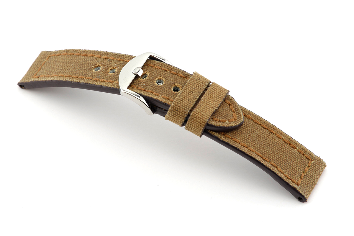 Leather strap Mansfield 20 mm honey