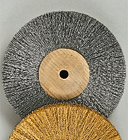 Circular brush steel