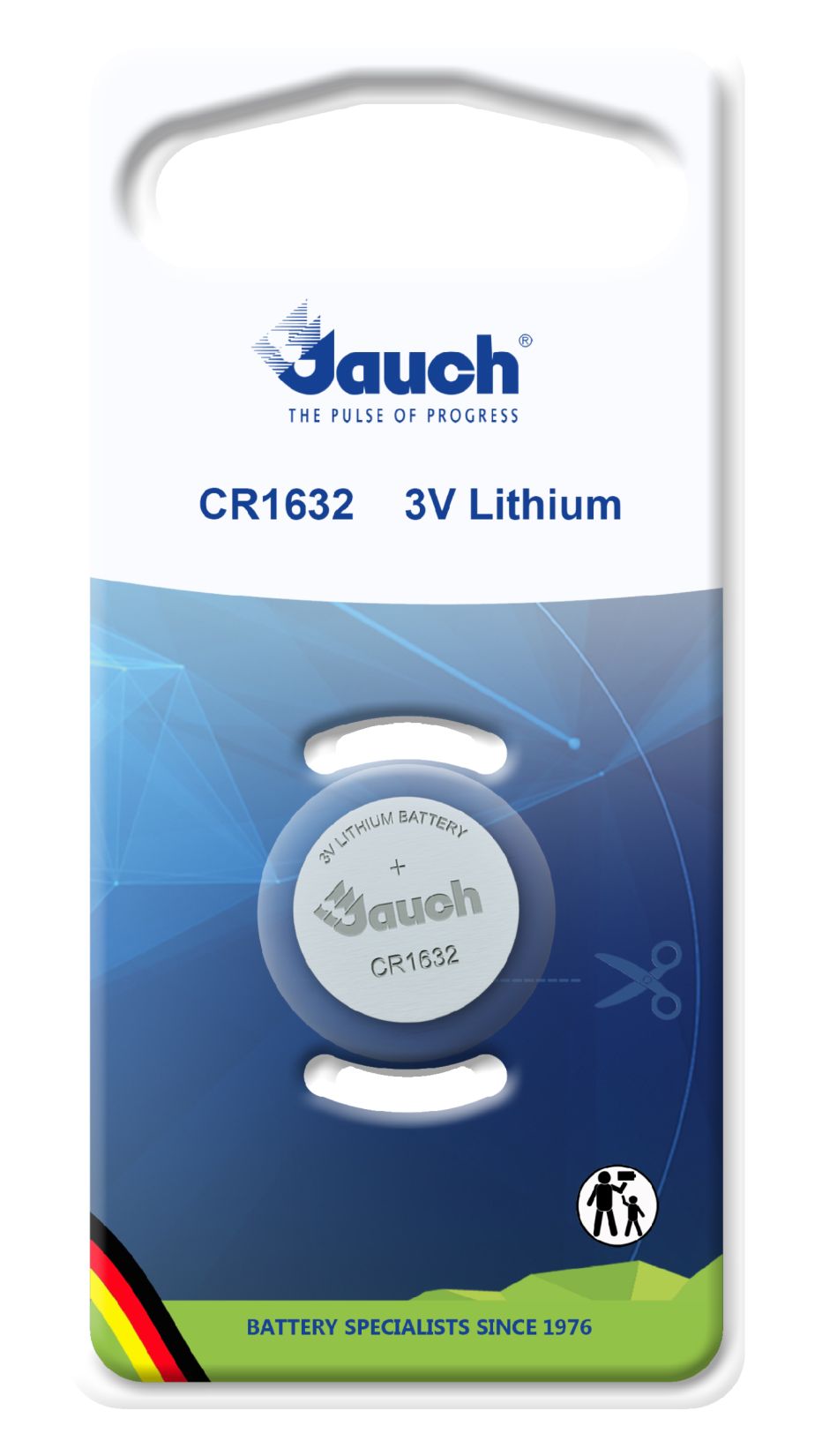 Jauch Secure 1632 Lithium Knopfzelle