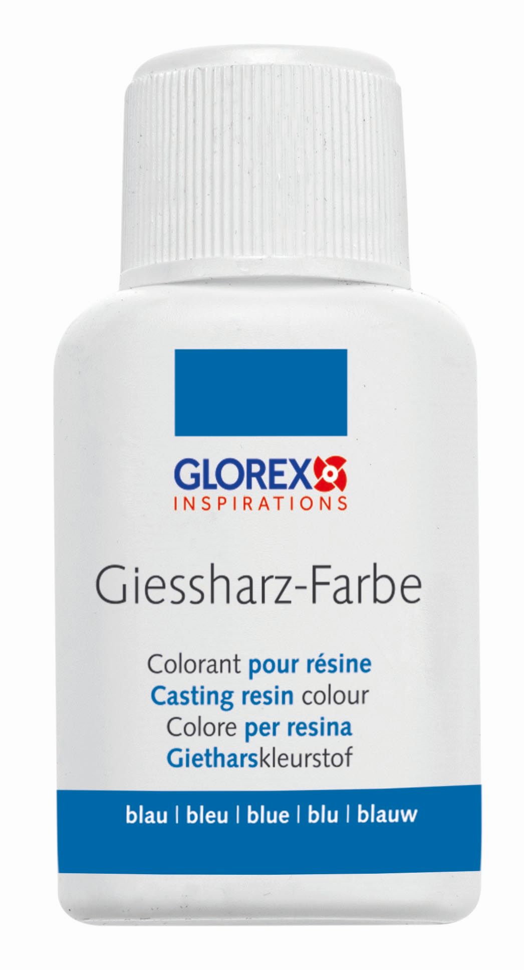 Giethars kleur Blauw, 20ml