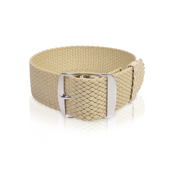 perlon band beige, 18mm