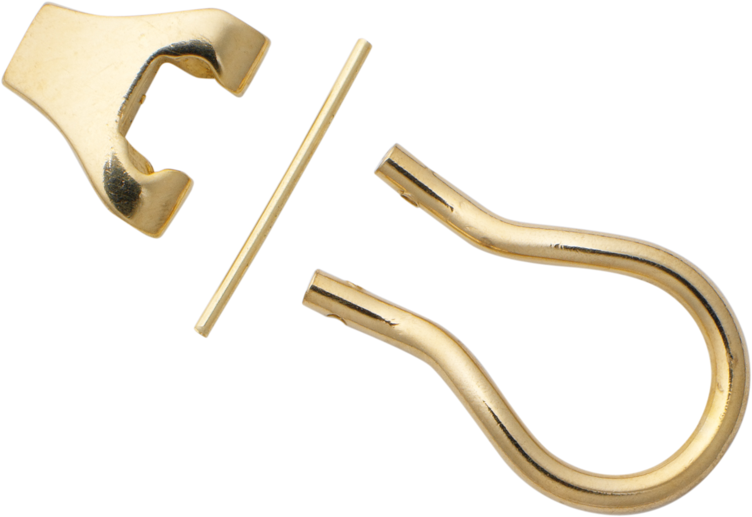 oorclip-mechaniek goud 333/-gg met gegoten bokje hoogte 6,50mm beugel lengte 13,00mm