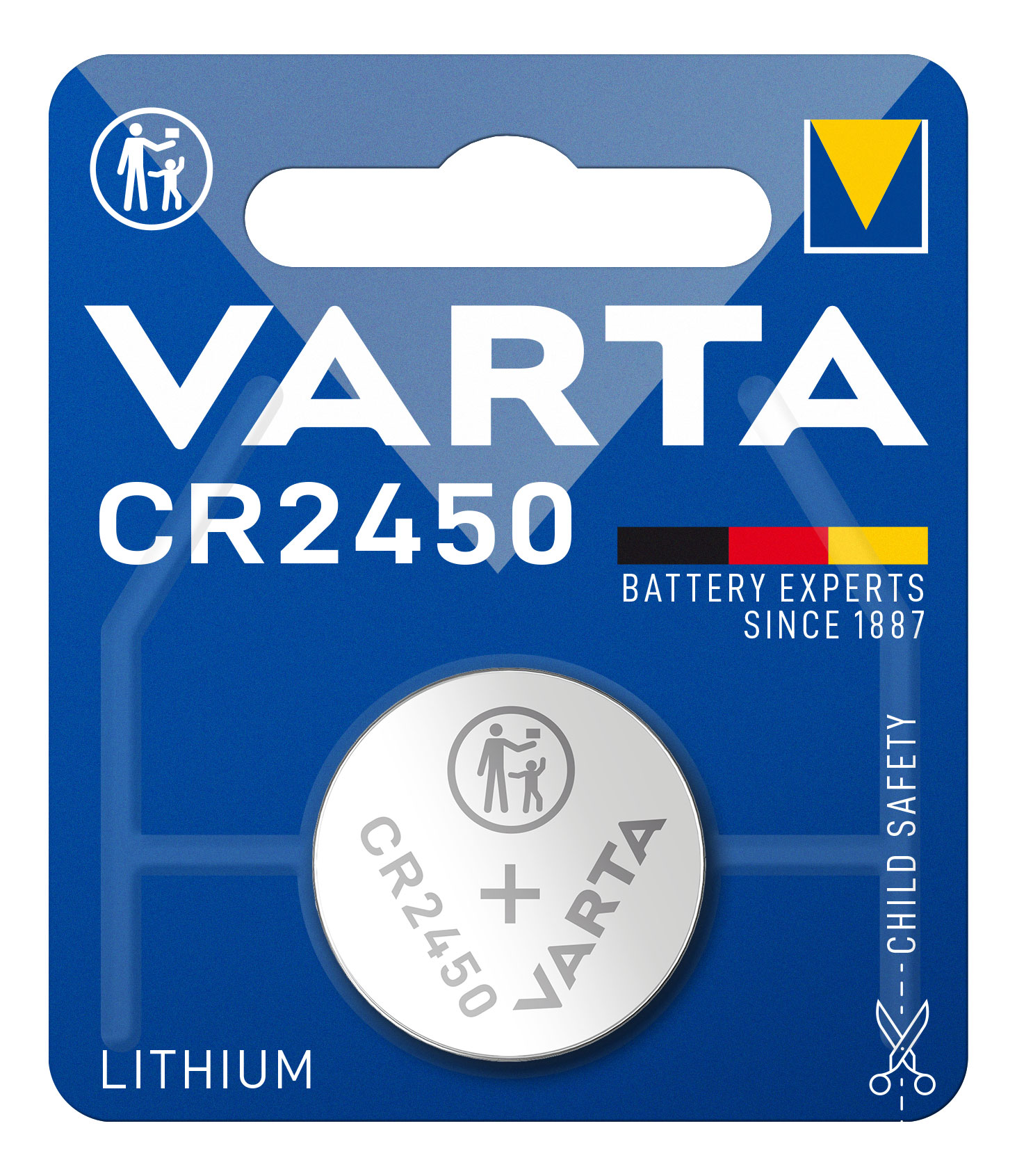 Varta 2450 lithium knoopcel