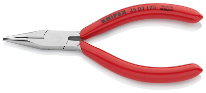 Knipex Punttang met snijkant en kartels, lengte 125mm