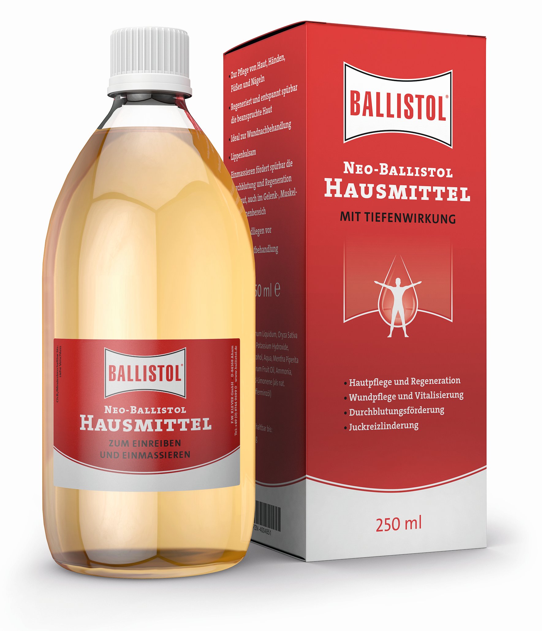 BALLISTOL huismiddeltje, 250 ml - De geheime tip onder huismiddeltjes