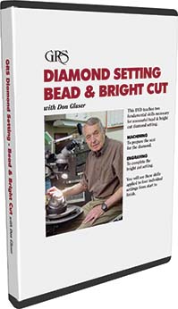 DVD Diamond Setting Bead   Bright Cut