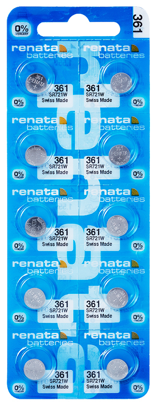 Renata 361 knoopcel multipack