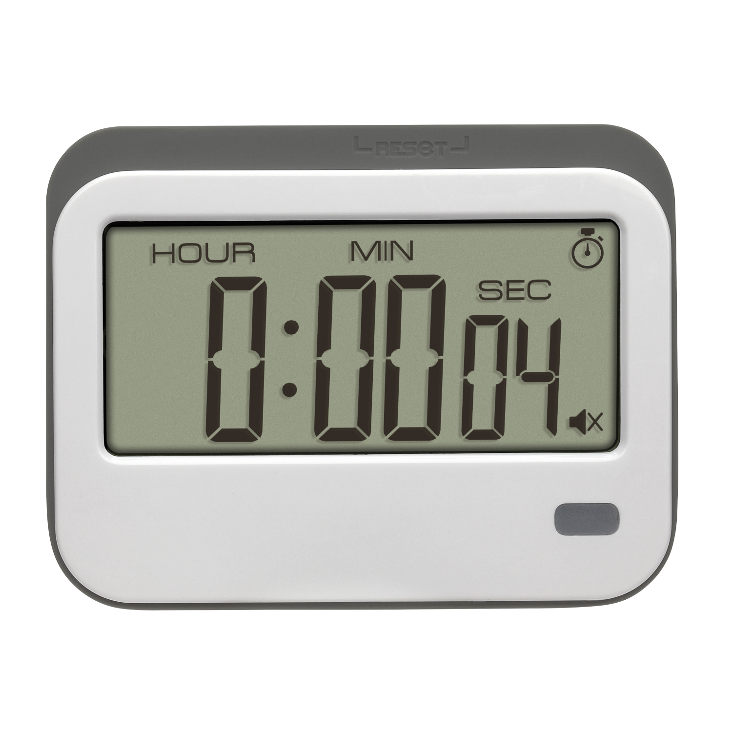 Digitaler Timer mit Stoppuhr und Wecker