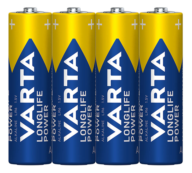 Varta 4906 batterij, 4 pak LR6, Mignon, AA