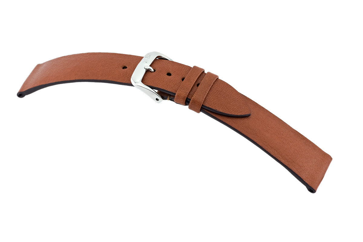 Lederband Tulsa 16mm cognac