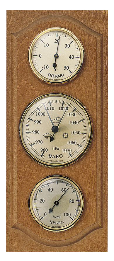 Weerstation Made in Germany, Eiken rustiek