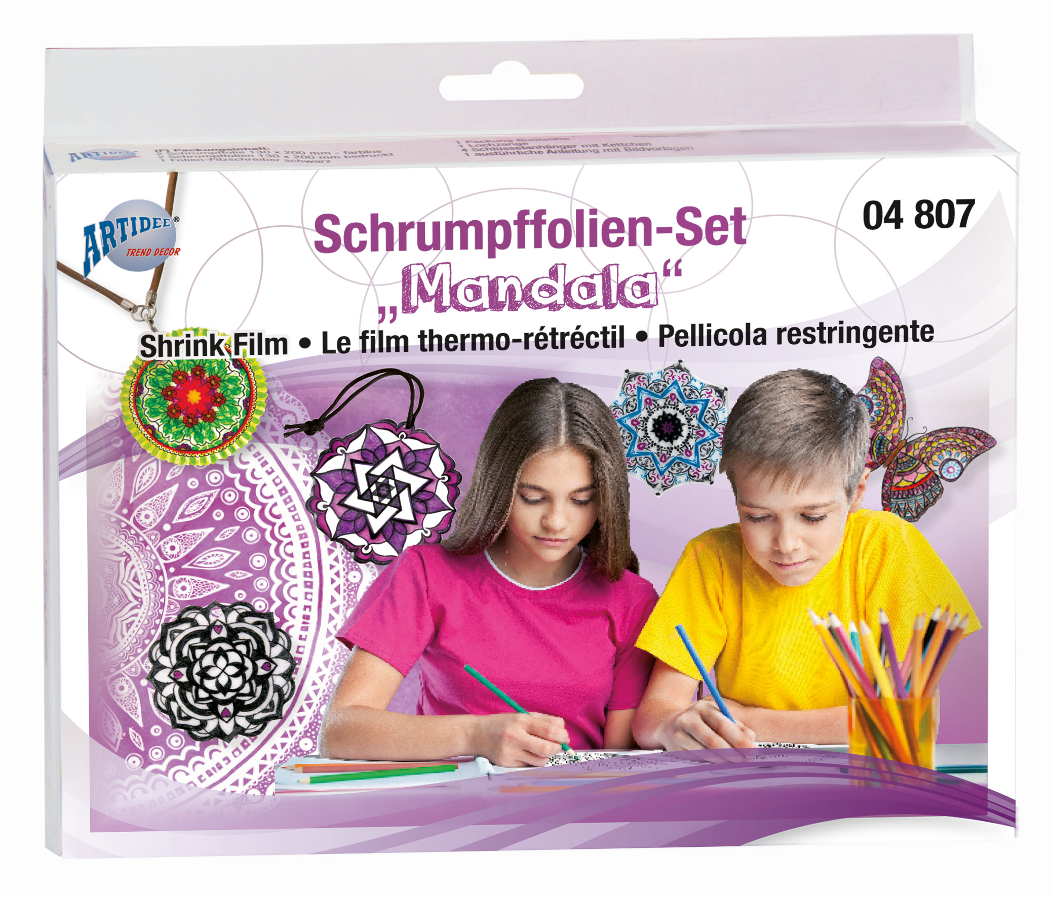 Schrumpffolien-Set Mandala