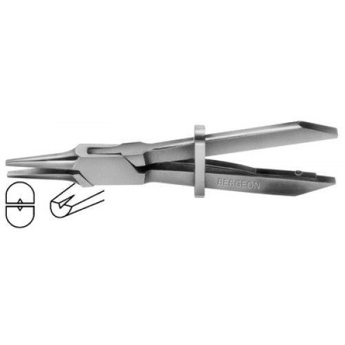 Bergeon minute wheel pin pliers