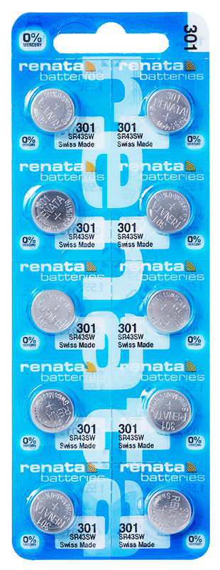 Renata 301 knoopcel multipack