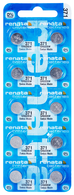 Renata 371 knoopcel multipack