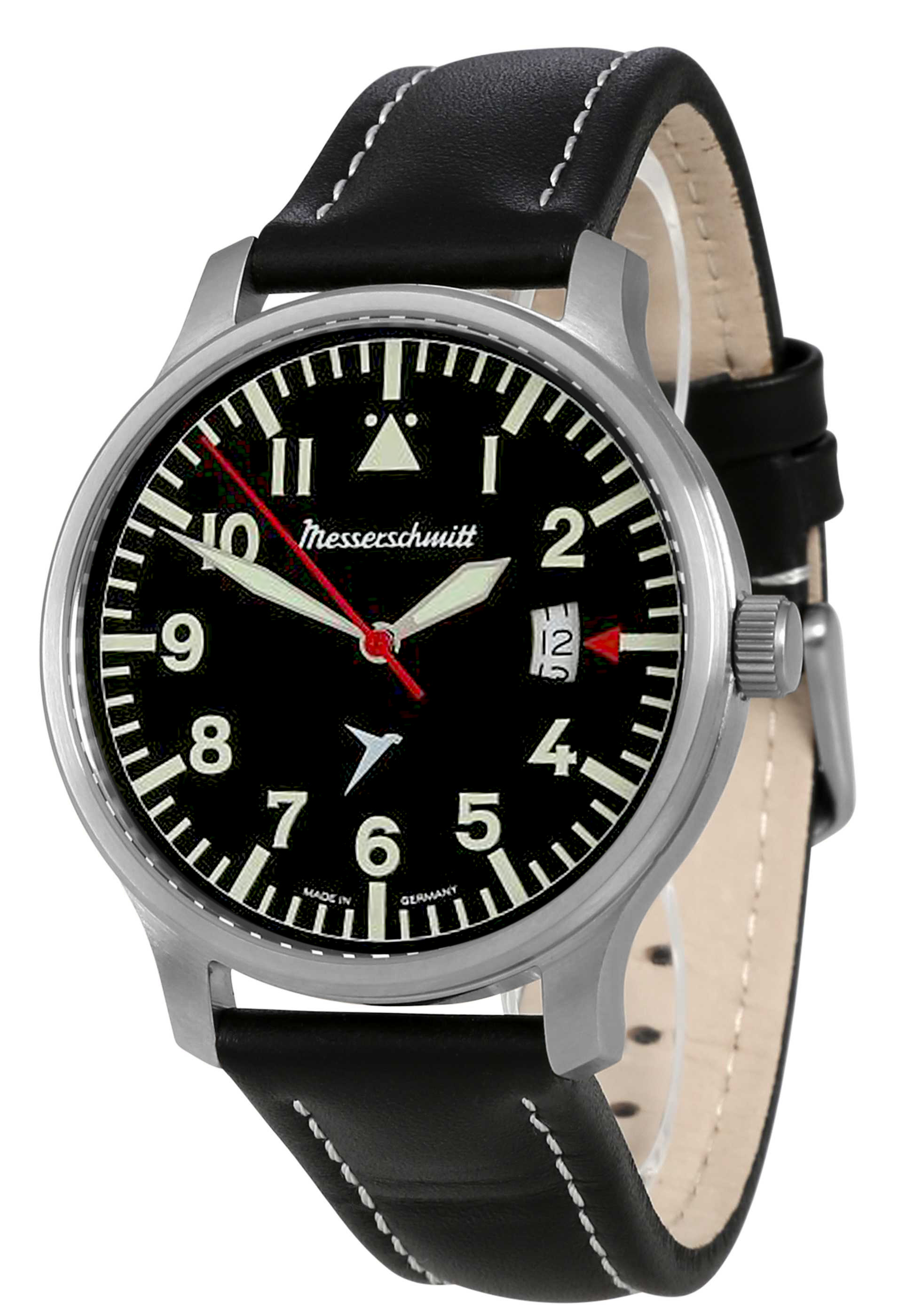 MESSERSCHMITT Pilot watch large calendar