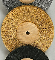 Circular brush brass