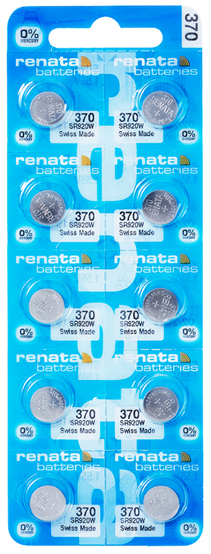 Renata 370 knoopcel multipack