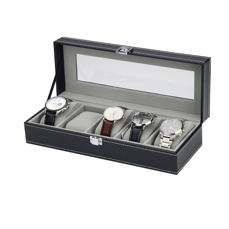 Horloge opbergbox voor 5 horloges