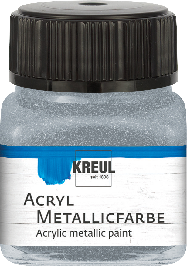 Wijzerlak zilverkleurik metallic 20ml