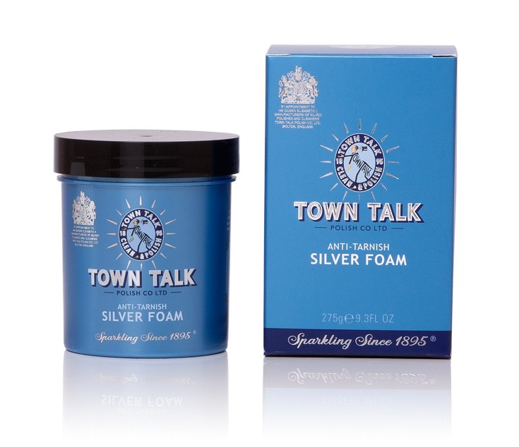 Mr Town Talk cleaning foam for silver, cont. 275g