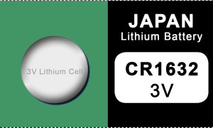 Japan 1632 lithium button cell