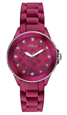 s.Oliver Silicone strap pink SO-2563-PQ