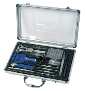 Watchmaker Tool set in aluminum case