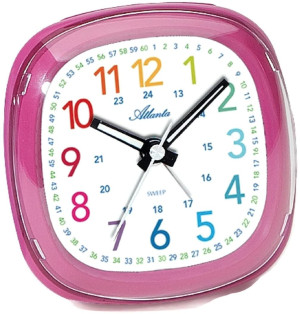 Atlanta 1736/5 Children's alarm clock blue