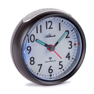 Atlanta 1850/7 Radio controlled alarm clock black