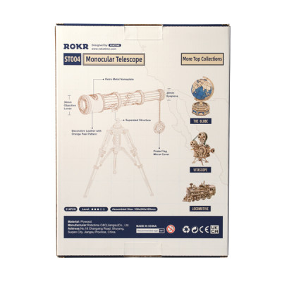 ROKR Kit 3D Télescope monoculaire - entièrement fonctionnel