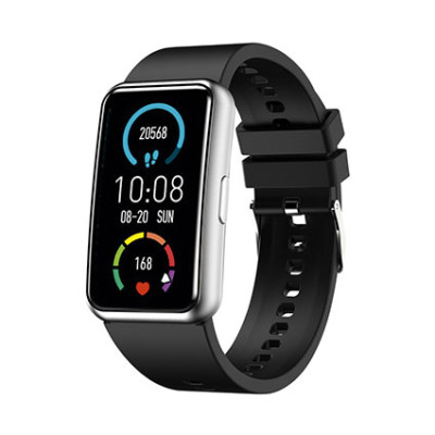 Atlanta 9720/7 Fitness Tracker - Smartwatch - silver-black