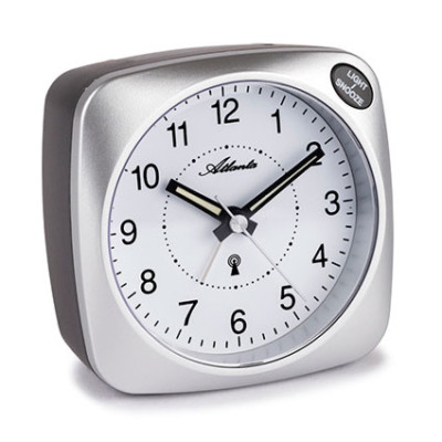 Atlanta 1794/19 Radio controlled alarm clock silver
