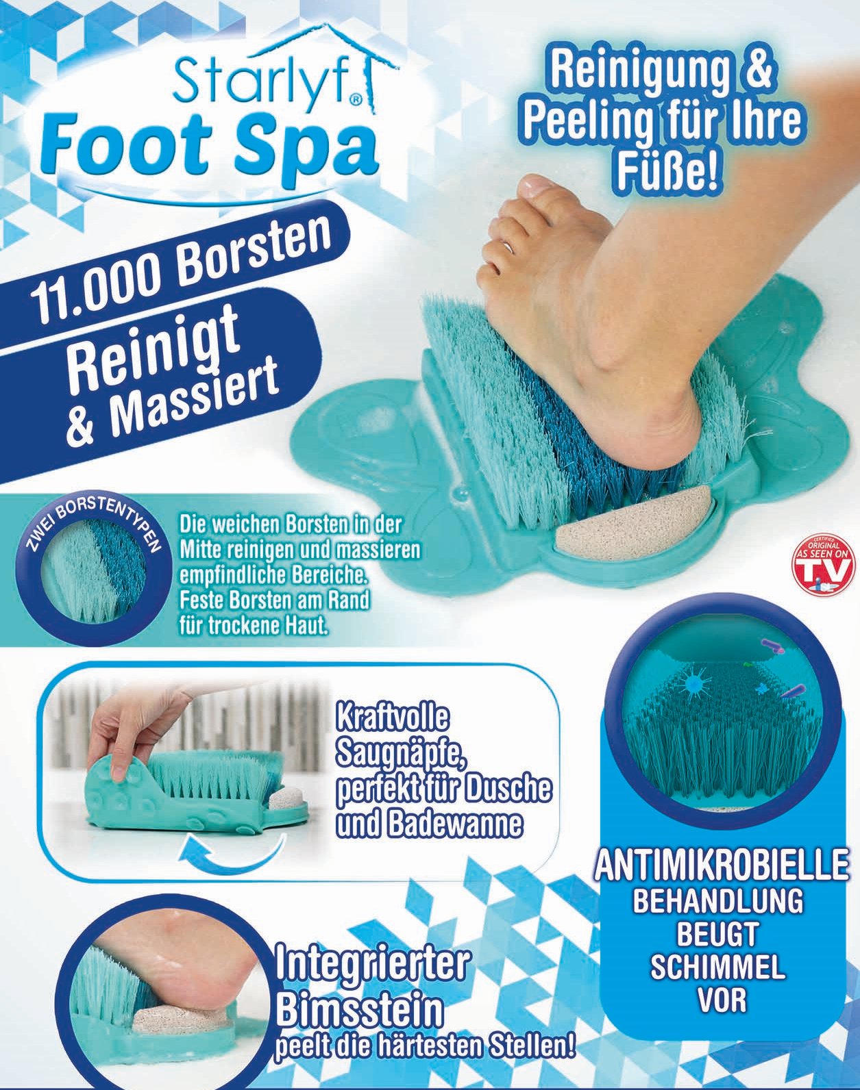 Zeeanemoon vorm Geloofsbelijdenis Foot Spa - reiniging en peeling voor uw voeten Online bij Hobby Klok